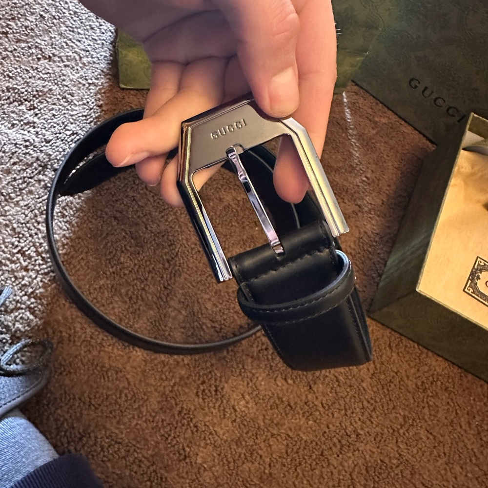 Gucci belt men’s dress belt - Picture 2 of 3